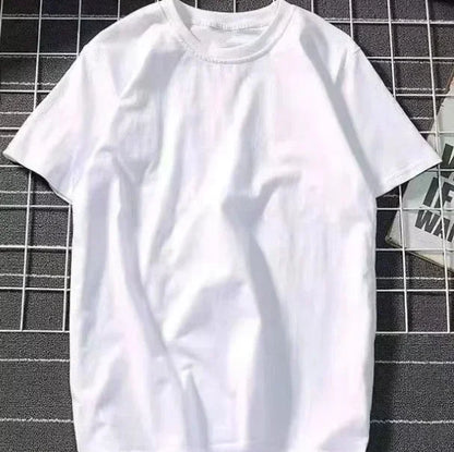 Y2K Men Harajuku Gothic Printing White Long Sleeve Punk Hip Hop T shirt Fashion Gothic Casual Pure Cotton Loose Tops Unisex