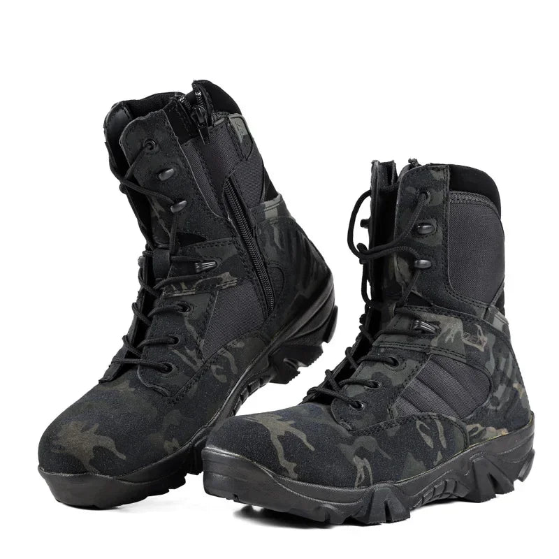 Men's Boots 2026 New Combat Shoes For Men Outdoor Sport Climb Mountains Cross Country Men Sneakers sapatos masculinos