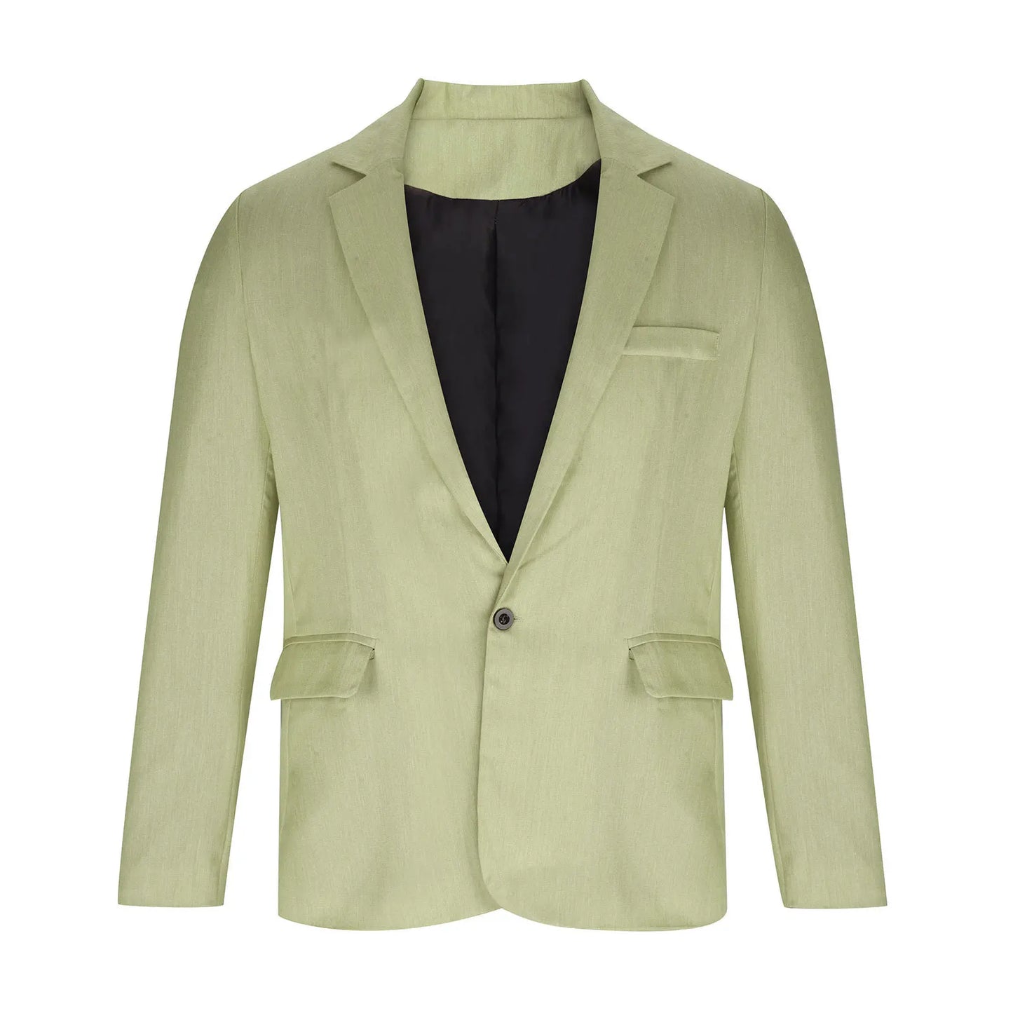 2026 Fashion Men's Clothing Business Casual Blazer Coats Classic Single Button Slim Fit Suit Jackets Elegant Gentleman Suit Tops