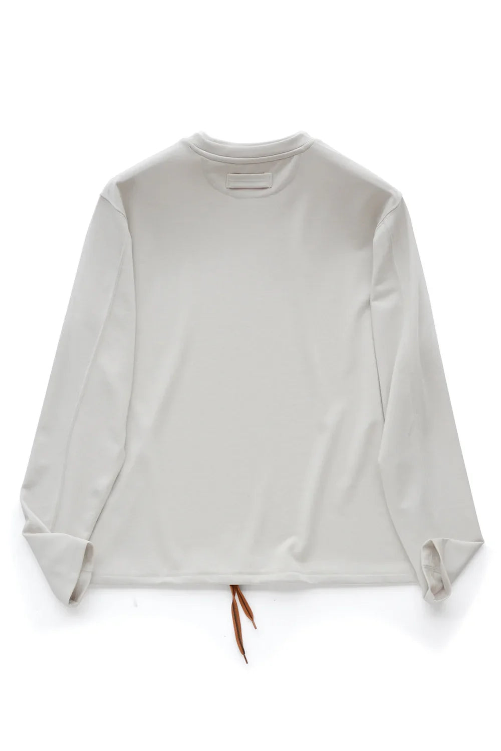 Shape-Retention & Pilling-Resistant Long-Sleeve Tee: Contrast Collar Design + Stretchy Fit Men's Undershirt