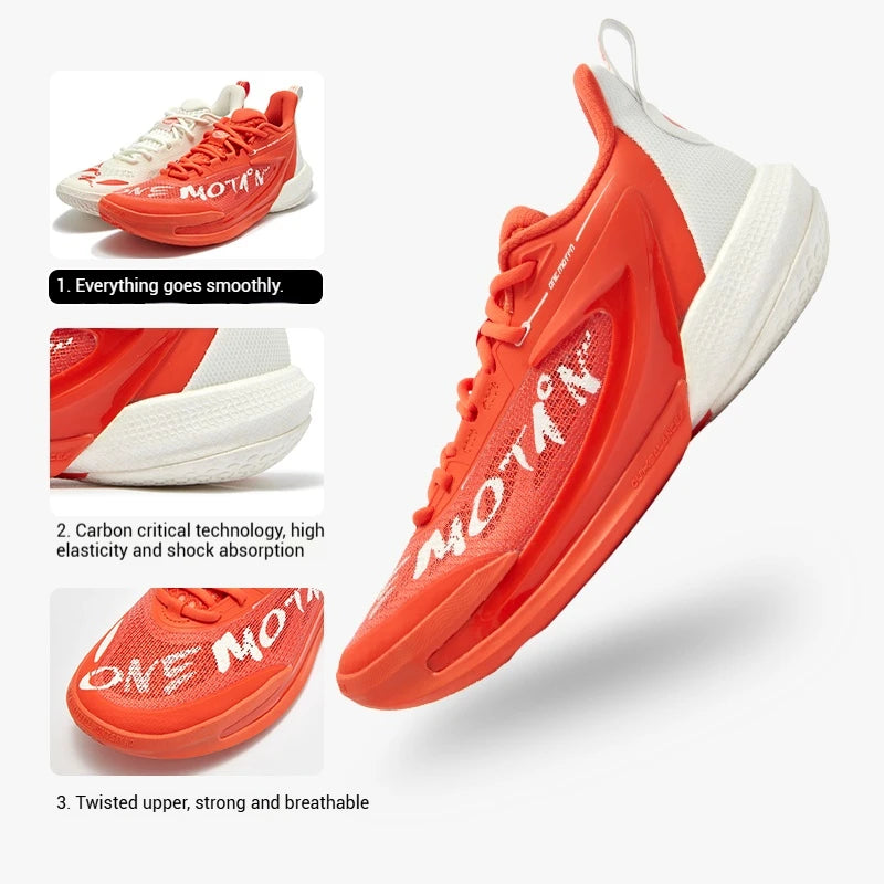 ONE MOTION 2.0 Men Basketball Shoes New Breathable Shock-Absorbing Non-slip Wear-resistant Male Sneakers 672511101