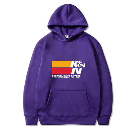 Vintage Auto Modification Brand Graphic Men'S Drawstring Hoodie Breathable Car Tuner Streetwear Top