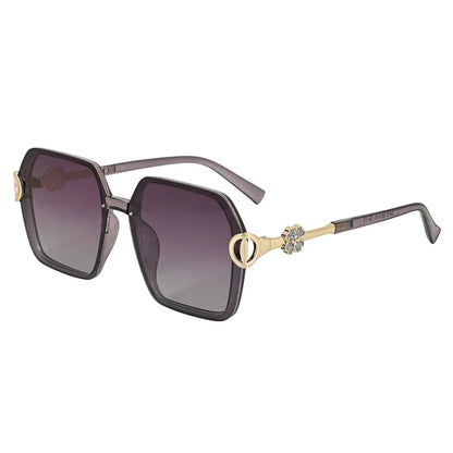 2025 New Sunglasses Ladies Glasses Alloy Legs with Diamound Sunglasses Women Luxury Gafas De Sol UV400