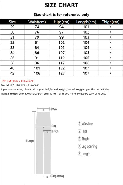 Men New Fleece Lined Thickened Jeans Male Winter Loose Straight Slim Fit Denim Pants High End Casual Elasticity Trousers