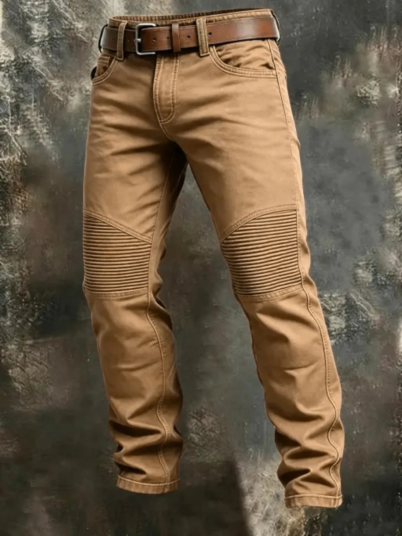 2026 New Large Pocket Loose Overalls Men's Outdoor Sports Jogging Tactical Pants Elastic Waist Pure Cotton Casual Work Pants