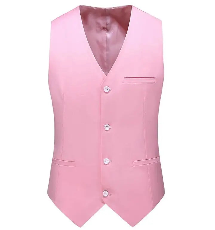 Royal Blue Vest Waistcoat Men's Brand New Slim-Fit V Neck Dress Vests Mens Formal Business Wedding Tuxedo Chaleco Hombre 6xl