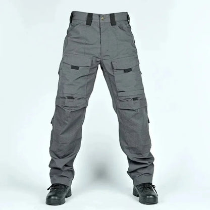 Men Tactical Pants Quick Dry Milit Multi-Pocket Cargo Pants Casual Trousers Wear-Resistant Workwear Traning Hunting Pants Loose