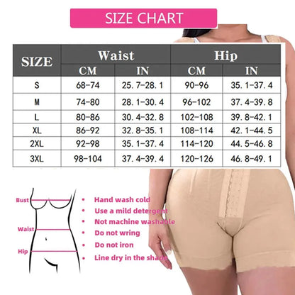 Women Tummy Control Body Sculpting Faja Girdles Post Lipo Surgical Reducing Shapers Postpartum Stage 2 BBL Shapewear