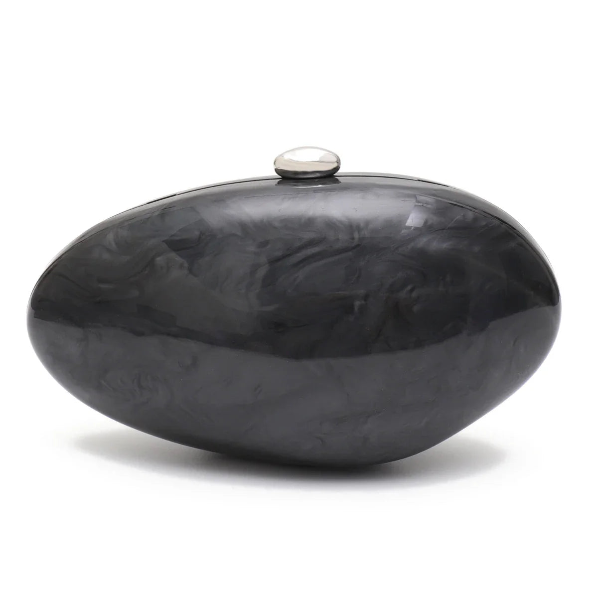 Fashion Women’s Glamorous Elegant Novelty Shell Shaped Clutch Solid Color Acrylic Long Chain Evening Bag Party Dinner Banquet