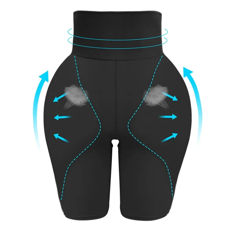 Butt Lifter Shapewear Women  Waist Tummy Control Body Shaper Underwear Pad Panties Fake Buttocks Lingerie Thigh Slimmer