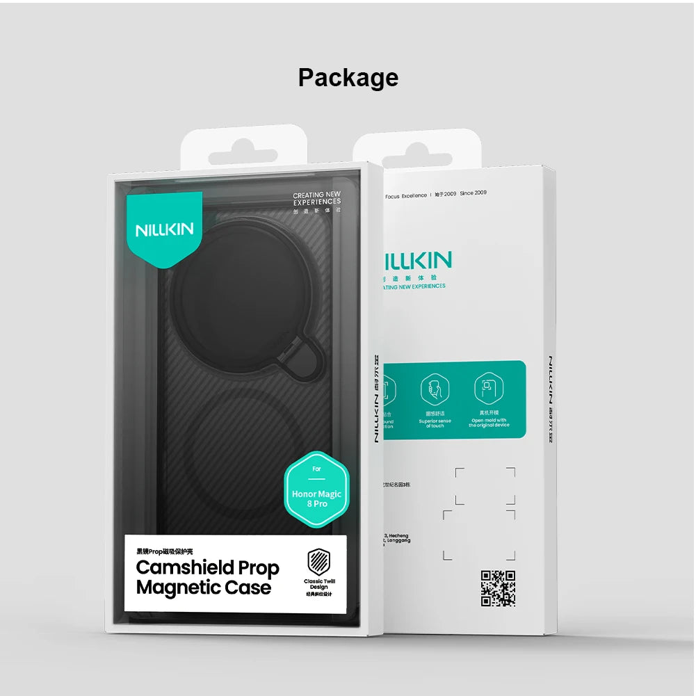 For Honor Magic 8 Pro 5G Case Nillkin CamShield Prop Magnetic Case with Stand Camera Case for Honor Magic 8 Pro Lens Cover