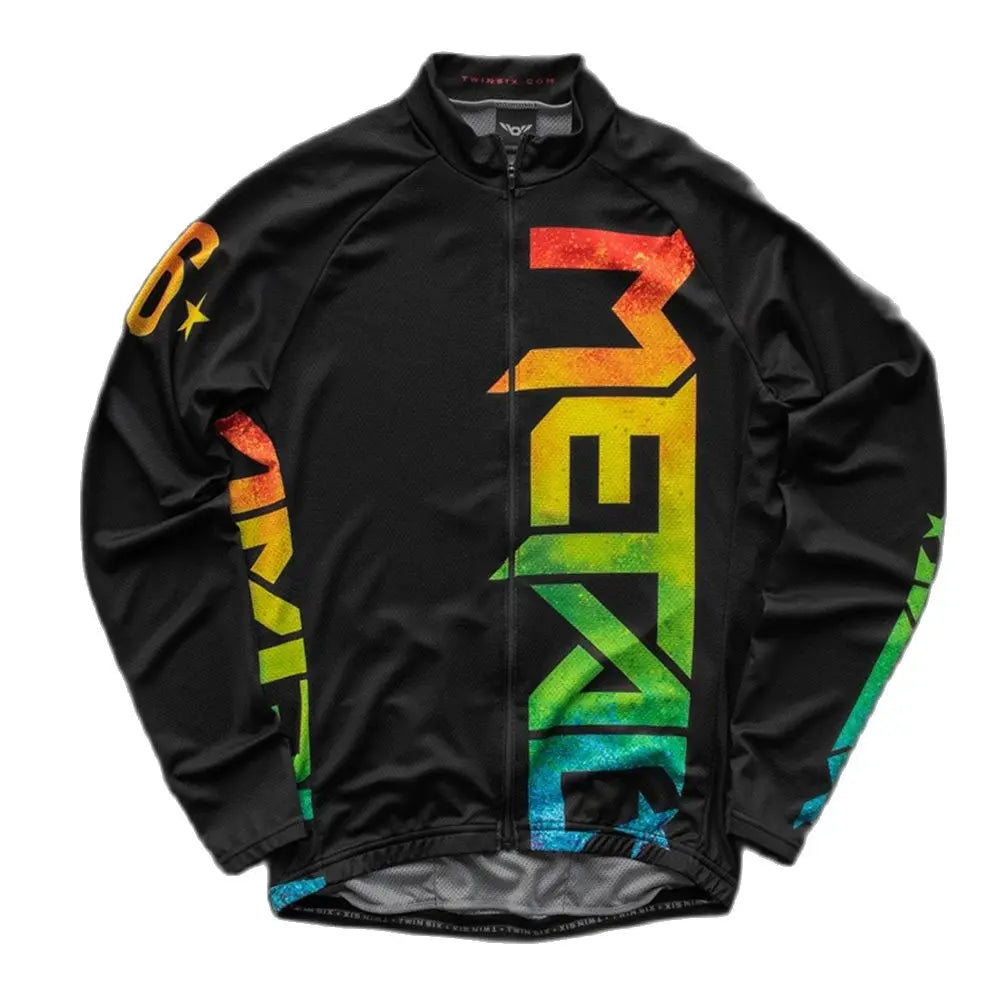 Bicycle Windbreaker Windproof Waterproof Men's Long Sleeve Cycling Jackets Bike Jersey Coat Pro Team Lightweight Jacket