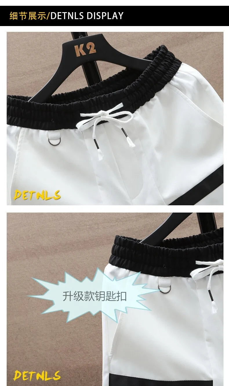 2025 summer Men's Beach Shorts men fashion Shorts Quick-Drying Shorts man Summer Thin Beach Pants Trendy Basketball Beach Pants