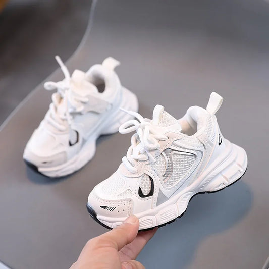 Children's Sports Casual Shoes for Boys and Girls Breathable Mesh Running Shoes Kids Basketball Shoes Lightweight Comfortable