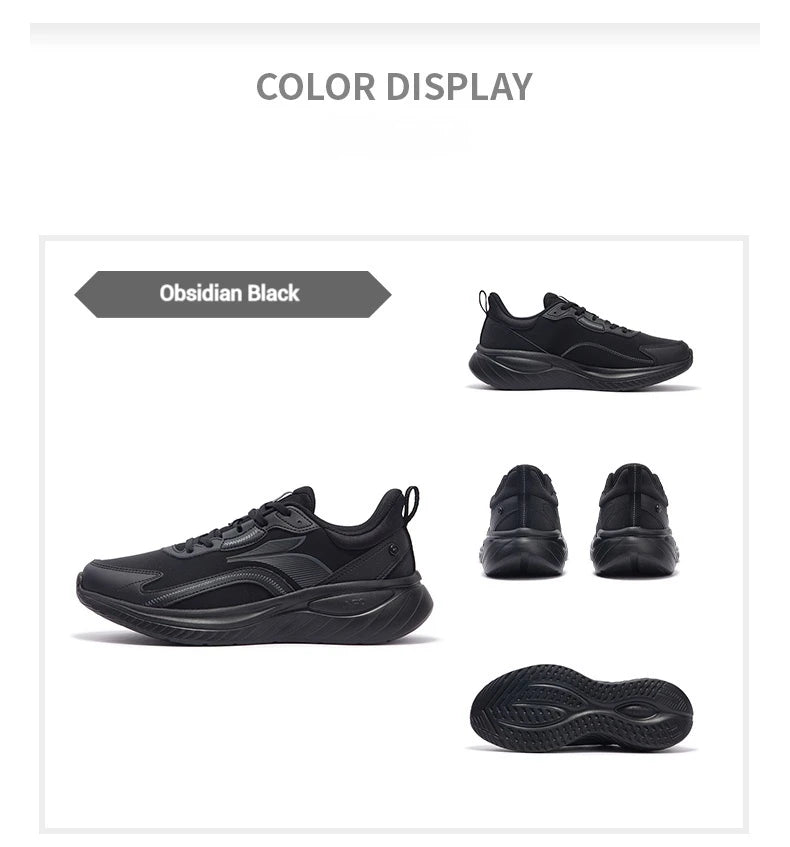 3 Men's Running Shoes Autumn Leather Lightweight Shock-absorption Fitness Commuting Sneakers Male 672432232