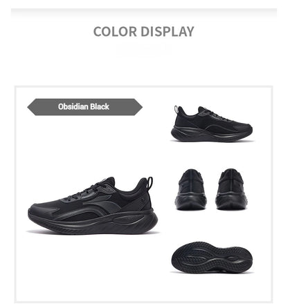 3 Men's Running Shoes Autumn Leather Lightweight Shock-absorption Fitness Commuting Sneakers Male 672432232