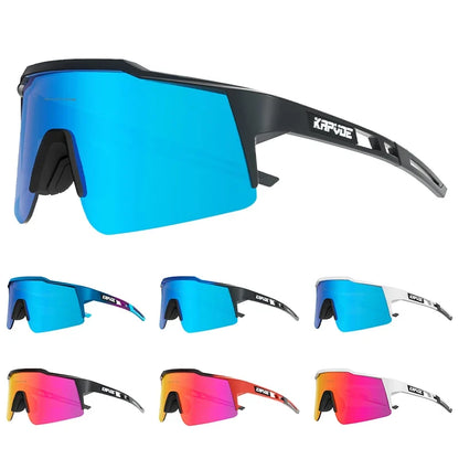 Cycling Sunglasses UV400 Cycling Glasses Polarized Built-in Myopia Frame Man Bicycle Eyewear Outdoor MTB Bike Goggles