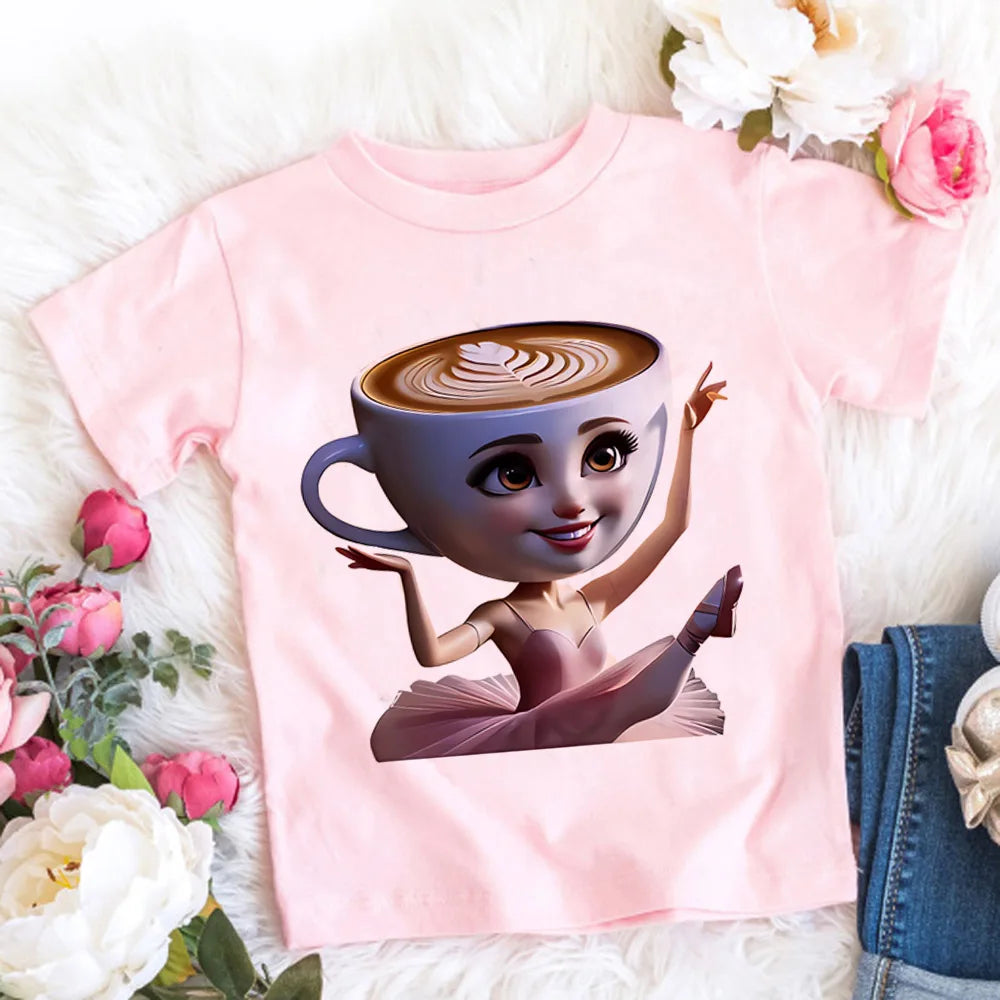 Italian Brainrot T-Shirt Kids Cartoon Anime Print Clothes Round Neck Basic Boys Tops Absorbent Casual Shirts Gift