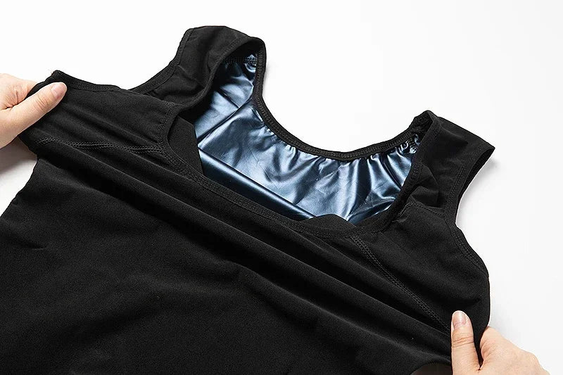 Suit for Women Body Shaper Heat Trapping Vest  Weight Loss Workout Shirt Tank Top Slimming Women Shapwear Training