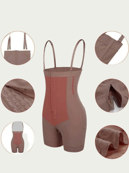 Women's High-Waist Shapewear Girdle Tummy Control Compression Body Shaper for Smooth Silhouette And Support