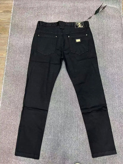 Jeans Men 2026 Spring Summer new fashion Embroidery comfortable elasticity outdoors Big size 34-42 Pants