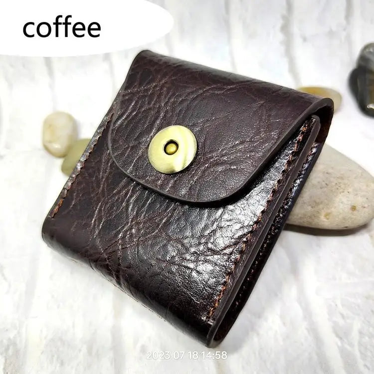 Multifunctional Key Holder Waist Bag Genuine Leather Car Key Case Folding Glasses Belt Pack Men Women 1652cg