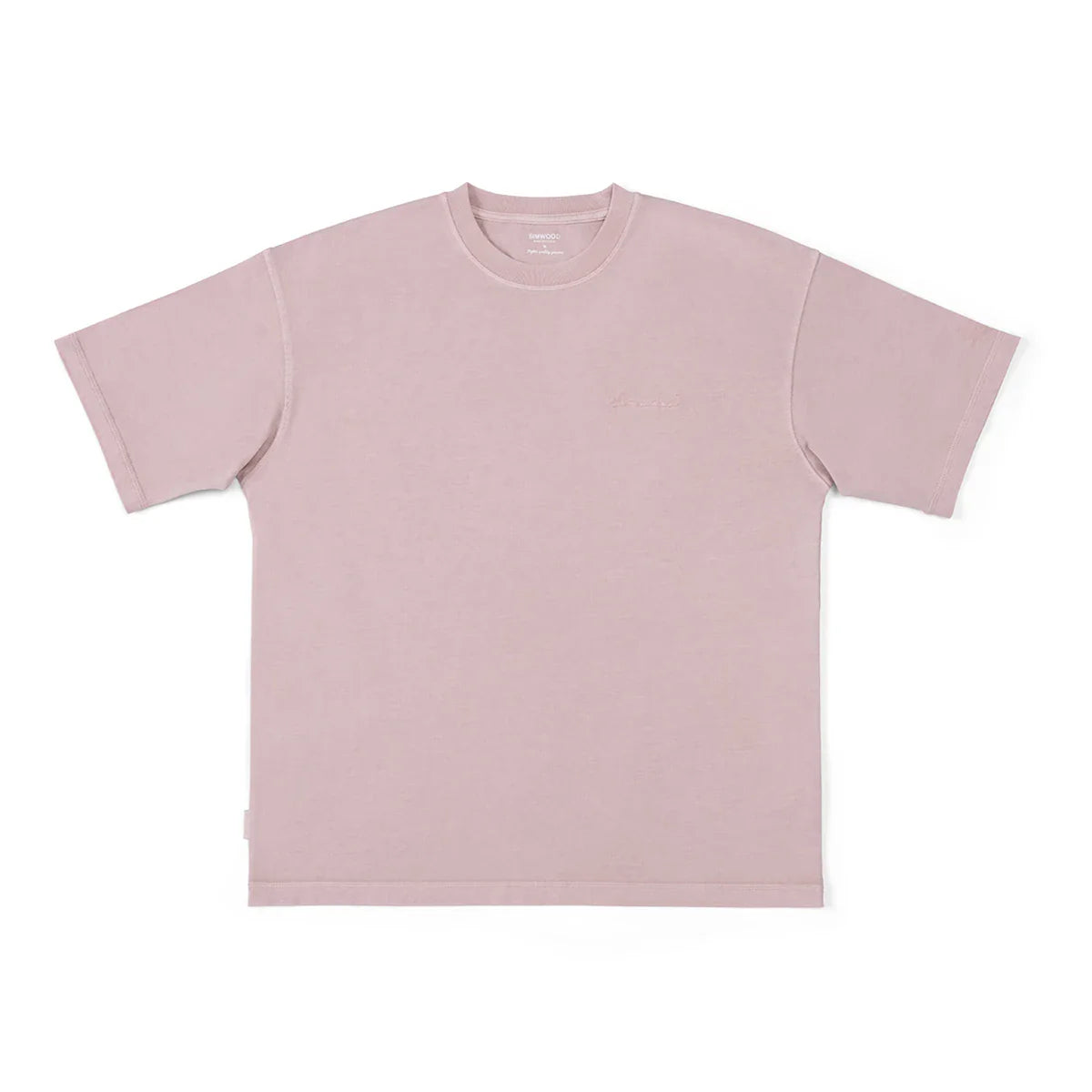 2026 Summer New Super Loose Heavyweight 320gsm 100% Cotton Washed Vintage T-shirts Men Plus Size Logo Embroidery Tops