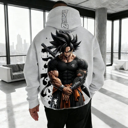 Gym Son Goku Saiyan Dragon Ball Harajuku 2026 Streetwear Men Vintage Hoodie Winter Women Oversized Hooded Sweatshirt Long Sleeve