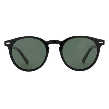 2026 Fashion Round Polarized Sunglasses Women Uv400 Protection Shade High-quality Acetate Retro Sun Glasses ZS6215