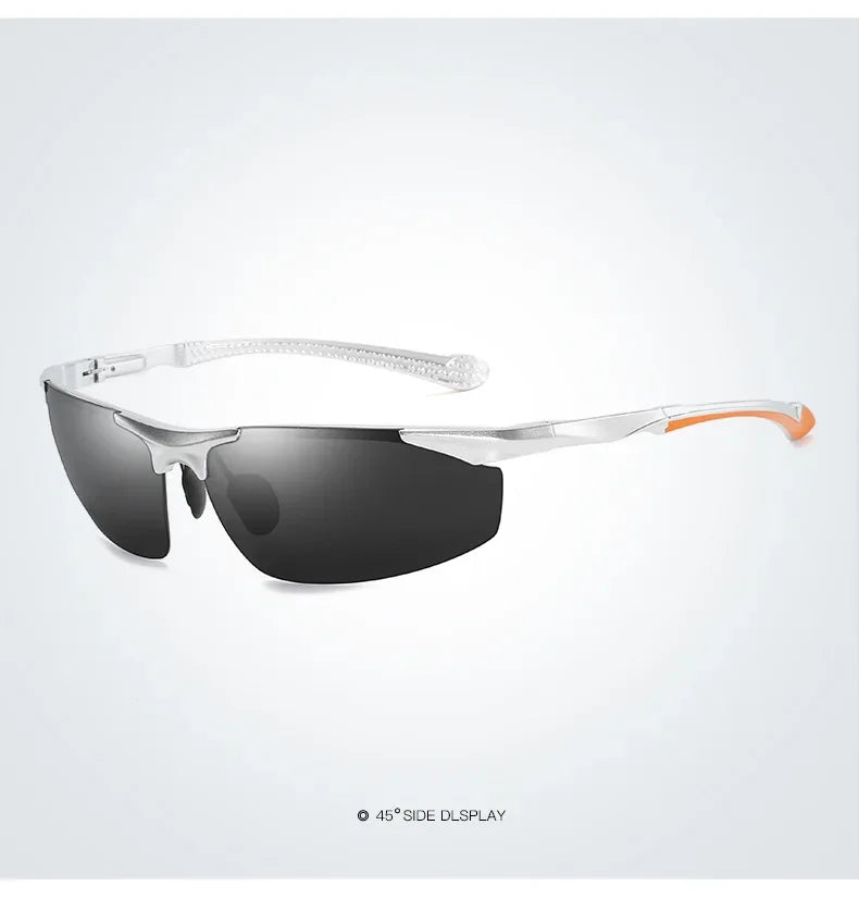 Retro Aluminum Magnesium Polarized Sunglasses Men New Sport Driving Sun Glasses Male Eyewear Accessories For Men