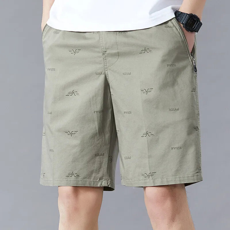 Men Light Weight Beach Shorts Summer Casual Sweat Shorts Baggy Sports Wide Leg Print Gym Running Shorts
