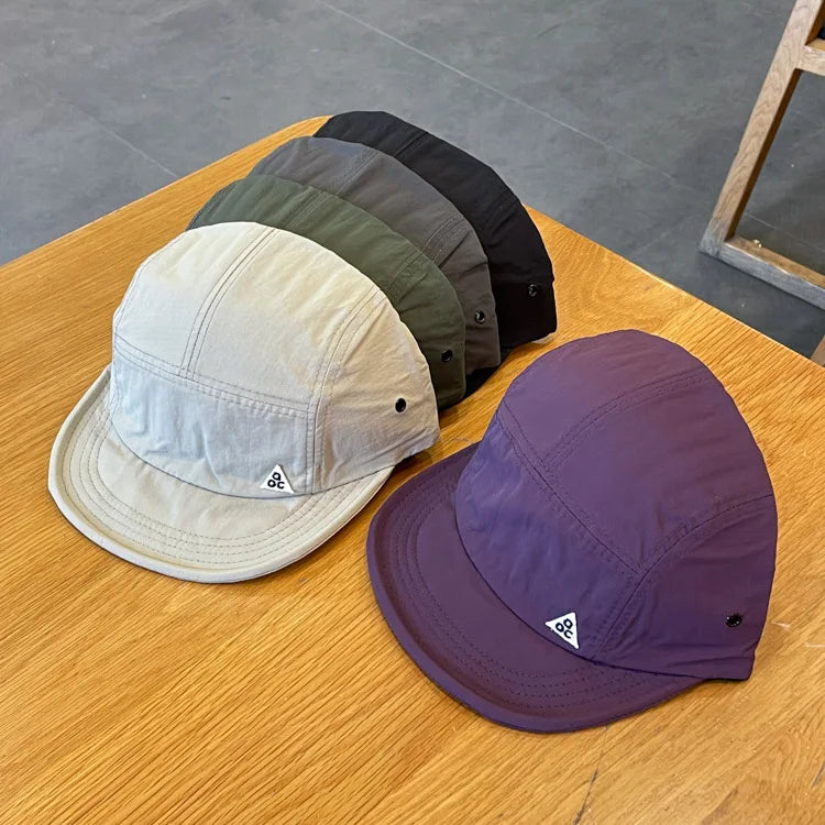 Japanese Quick Drying Baseball Hat Women Men Summer Outdoor Sunscreen Casual Versatile 5-flap Tooling Camping Hat