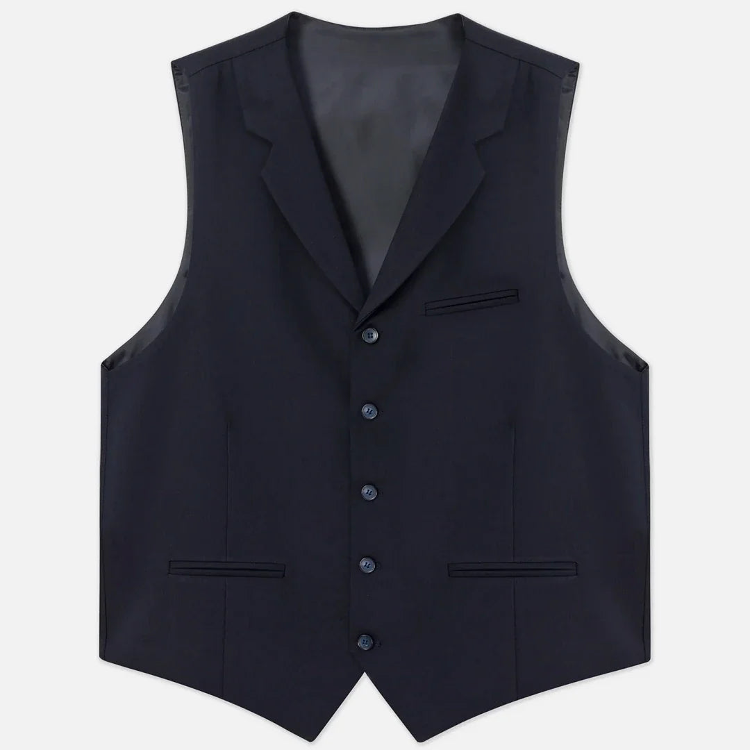 Men Vest Beige With Lapel Solid Single Button Waistcoat For Wedding Birthday Banquet Party Business Daily Casual Men Suit Vest