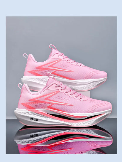 Marathon Men Running Shoes Speciality Sports Shoes Breathable Lightweight Carbon Board Women's Trend Athletic Sneakers Women