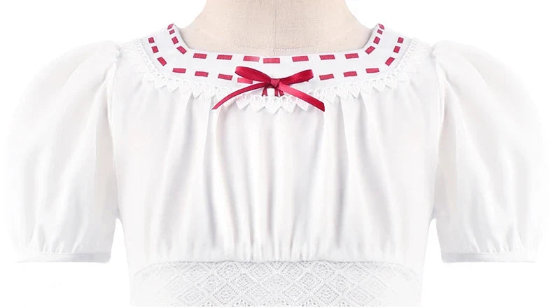 Magic House Charm Costumes For Girls Kids Birthday Princess Party Dress Luisa Madrigal Cosplay Children Halloween Carnival Gown