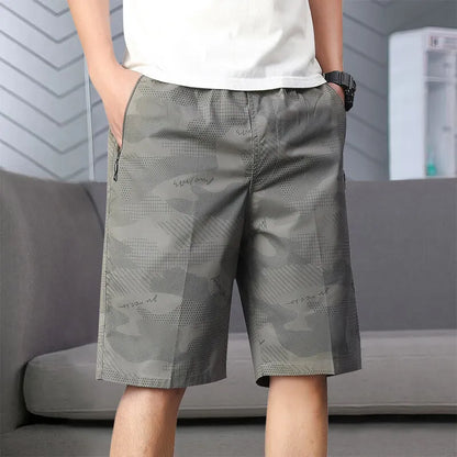 Mens Light Weight Sweat Shorts Oversized Casual Cotton Cargo Shorts Elastic Waist Drawstring Lounge Athletic Short with Pockets