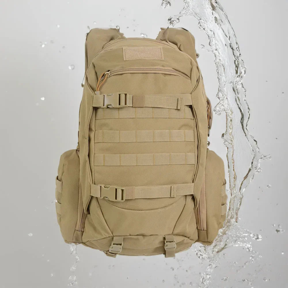 45L Waterproof Fishing Hunting Backpack Outdoor Rucksacks Tactical Sports Camping Hiking Trekking Bags