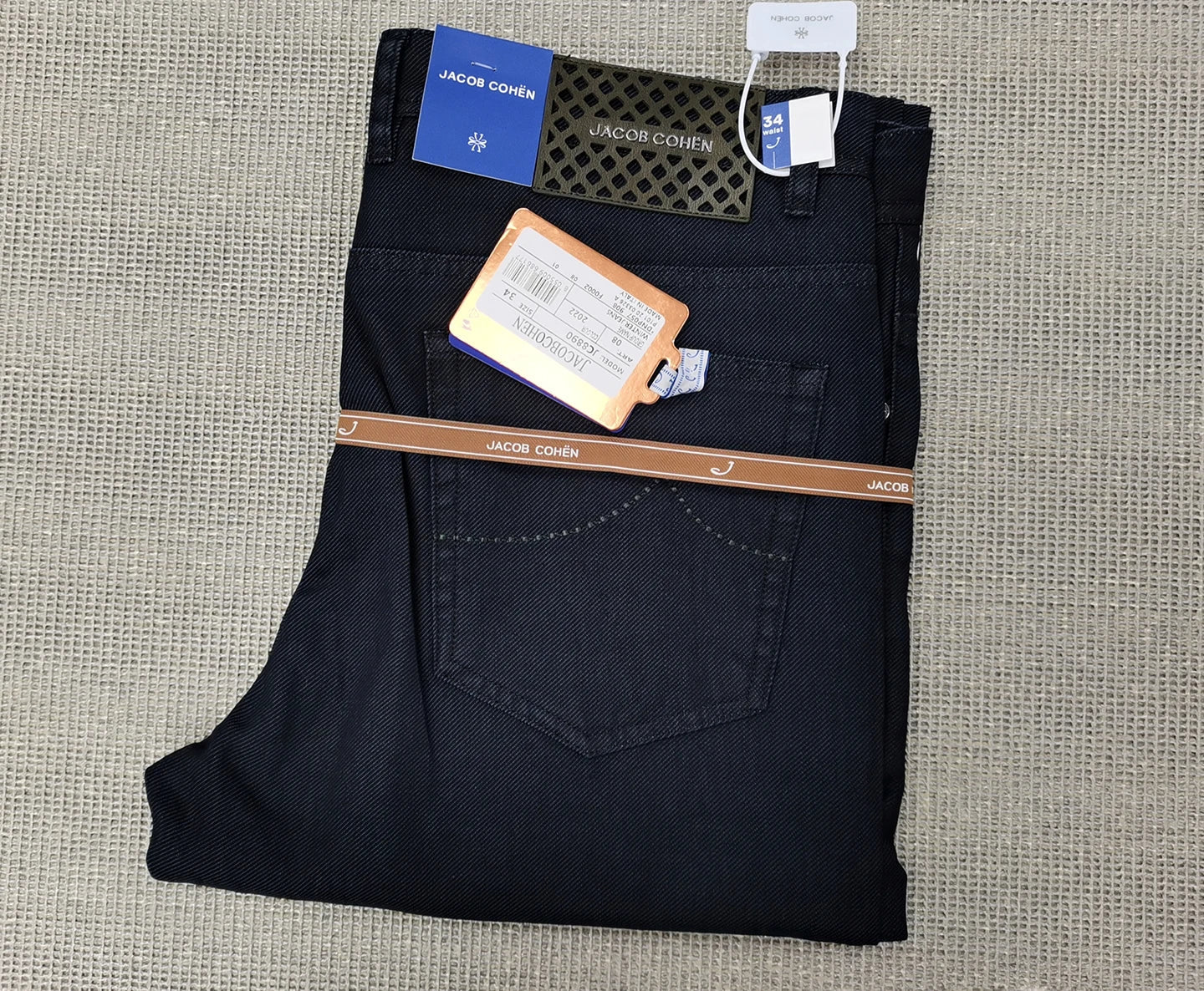 Jeans Thin Cotton Men 2026 Spring Summer new fashion straight breathable outdoors comfort Zipper Big size 30-40 Pants