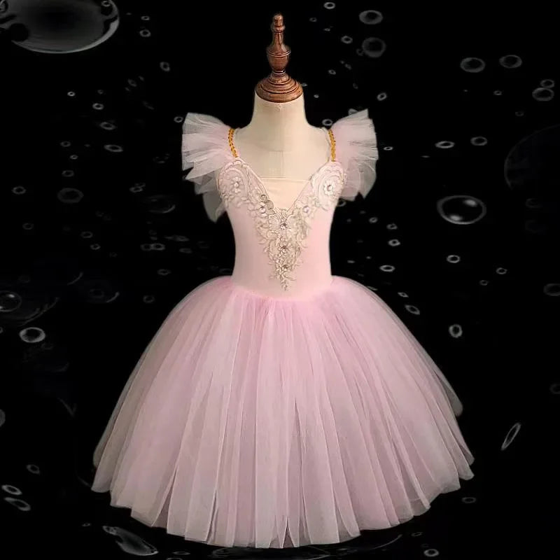 Girl Ballet Dress Tutu Outfit Vestidos Princess Dance Costumes Kids Clothes Summer Girls Dresses Ballet Leotards Children's Day