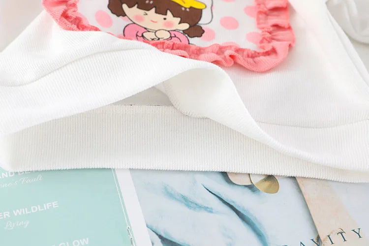 New Spring Autumn Baby Clothes Children Girls Cute Hoodies Pants 2Pcs/Sets Toddler Casual Costume Infant Outfits Kids Tracksuits