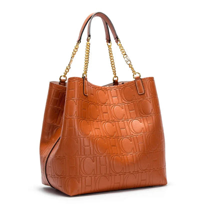 Women's Tote Bag 2024 New Steel Embossed Handbag Large Capacity Business Storage Bag