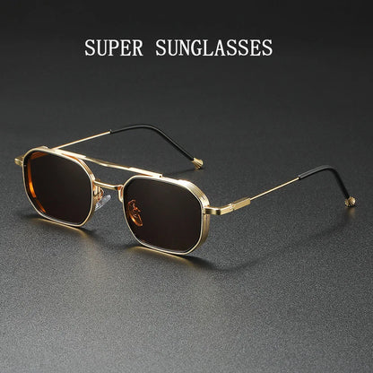 2025 Square Sunglasses Women Trendy Vintage Steampunk Sunglass Men Luxe Fashion Glasses Gafas De Sol Hombre Lunette Soleil Femme