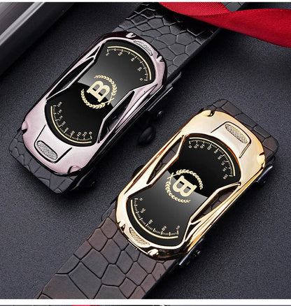 New Product Belt MEN'S High Quality Toothless Automatic Buckle Casual Men Belt MEN'S Business Fashion Belt