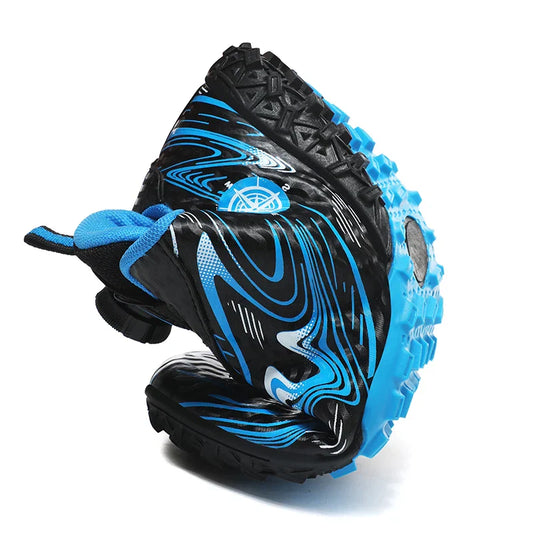 Kids Soccer Cleats Boys Girls Professional Football Shoes FG/TF Grass Training Non-Slip Athletic Sneakers Breathable Comfortable