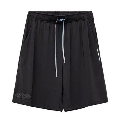 Men's American Workwear Mesh Ice Cool Breathable Short Thin Loose Outdoor Sports Fitness Casual Summer Training Bottoms