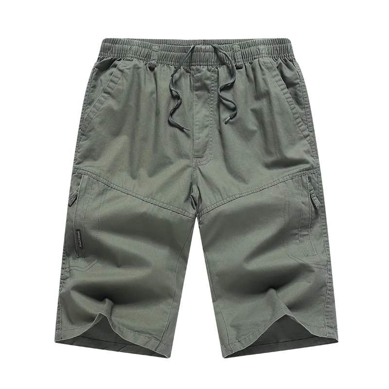 Plus Size Men's Shorts Casual Cargo Shorts Summer Cotton Work Shorts Outdoor Sweatpants Cool Breathable