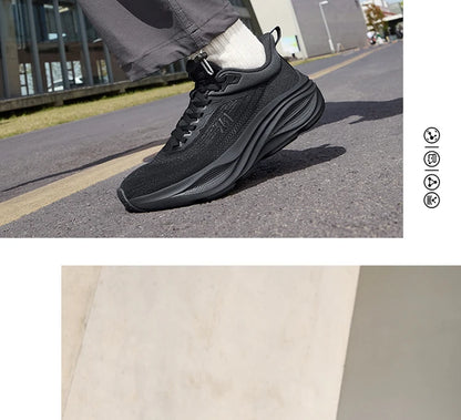 Men Running Shoes Lightweight Mesh Durable Cushioning Breathable Grippy Thick-soled Jogging Male Sneakers 672532206