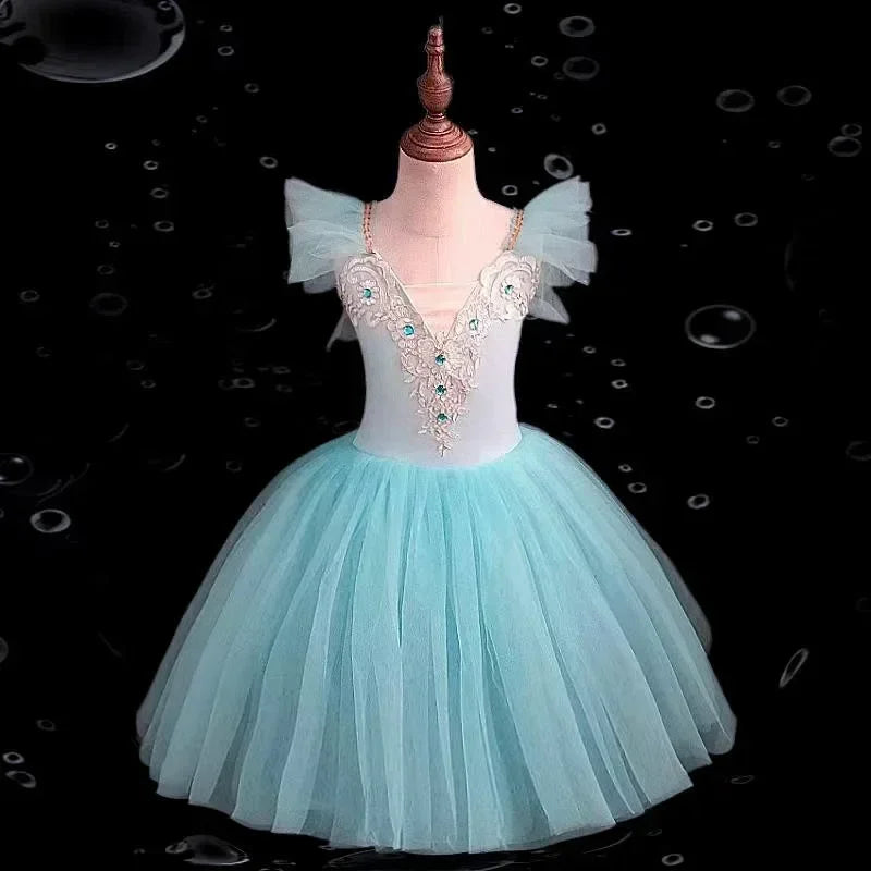 Girl Ballet Dress Tutu Outfit Vestidos Princess Dance Costumes Kids Clothes Summer Girls Dresses Ballet Leotards Children's Day