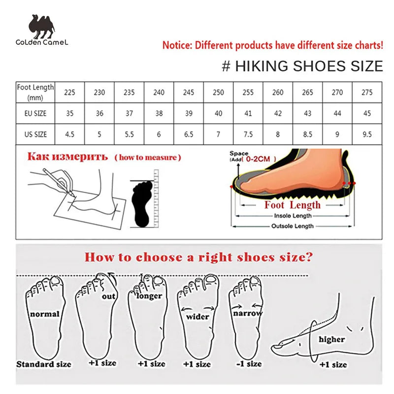 Hiking Shoes Men Women Sneakers Outdoor Sports Running Climbing Shoes for Men 2023 New Non-slip Shock-absorbing