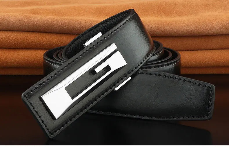 G letter belts men slide buckle designer luxury famous brand cowhide High Quality young boys fancy jeans Waistband green
